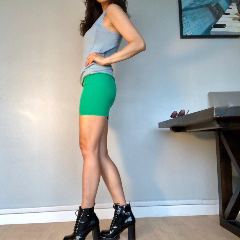 DVF  two colored bodycon dress